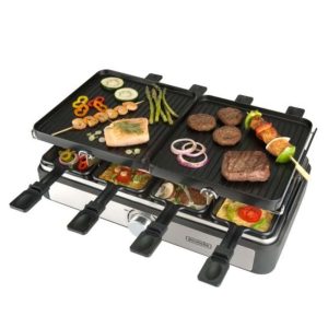 Bourgini Placa elétrica Gourmette Raclette