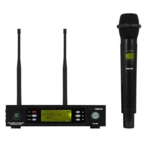 Microfone Wireless de Mão UHF/ Inclui Receptor MSH-887-570