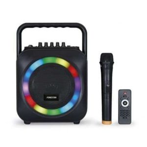 Fonestar BOX-35LED Coluna Bluetooth com Karaoke 35W Preto