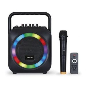 Fonestar BOX-35LED Coluna Bluetooth com Karaoke 35W Preto