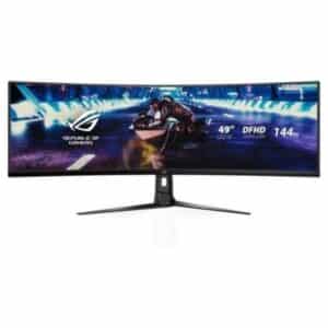 Asus Rog LED UltraWide QuadHD 144Hz FreeSync Curvo 49"/ Dual UHD/ 4ms/ 144Hz/ VA/ Multimedia/ Preto