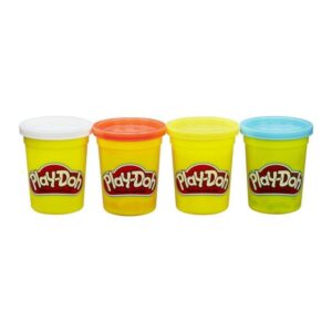 Play Doh pack 4 potes Cores Sortidas