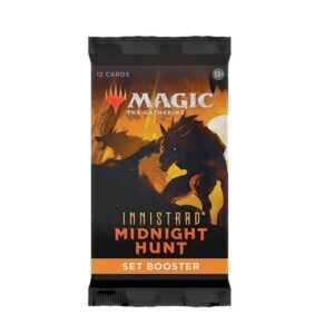 Jogo de Cartas Booster Pack Wizards of The Coast Magic The Gathering Innistrad Midnight Hunt Ingles