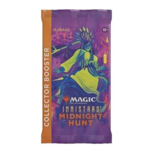 Jogo de Cartas Booster Pack Wizards of The coast Magic the Gathering Midnight Hunt inglês